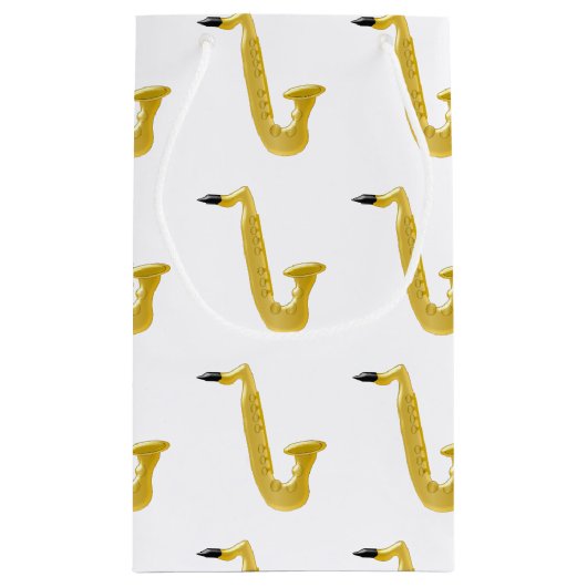 Petit Sac Cadeau Saxophone (Dos)