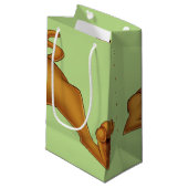 Petit Sac Cadeau Scooby Doo Allongé (Devant Angle)