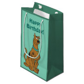 Petit Sac Cadeau Scooby Doo Chiot Yeux (Devant Angle)