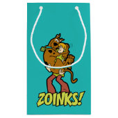 Petit Sac Cadeau Scooby-Doo et Shaggy Zoinks! (Dos)