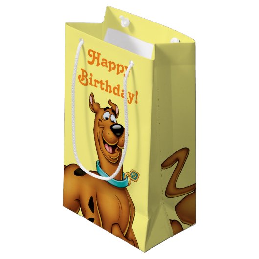 Petit Sac Cadeau Scooby-Doo Joyeuse Marche (Devant Angle)