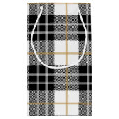 Petit Sac Cadeau Scottish Joyeux Anniversaire Tartan Plaid (Dos)