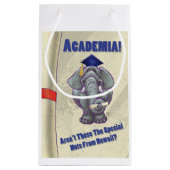 Petit Sac Cadeau Scroll universitaire (Dos)