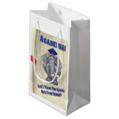 Petit Sac Cadeau Scroll universitaire (Devant Angle)