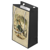 Petit Sac Cadeau Scrooge Esprit de Noël Présent (Dos Angle)