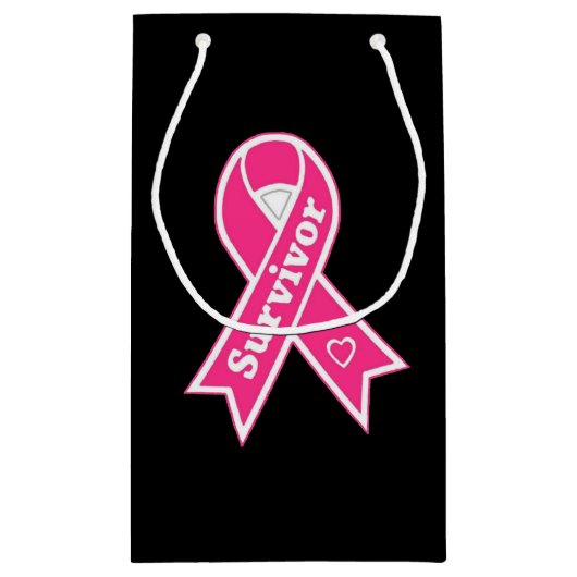 Petit Sac Cadeau Sensibilisation au cancer du sein (Dos)