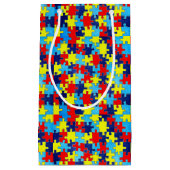 Petit Sac Cadeau Sensibilisation sur l'autisme-Puzzle par Shirley T (Devant)