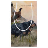 Petit Sac Cadeau Setter Gordon  (Devant)