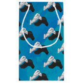 Petit Sac Cadeau Shadow Camel on Blue (Dos)