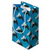 Petit Sac Cadeau Shadow Camel on Blue (Dos Angle)