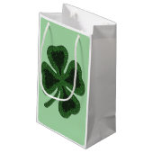 Petit Sac Cadeau Shamrocks chanceux - (Dos Angle)