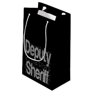 Petit Sac Cadeau Sheriff Extraordinaire adjoint
