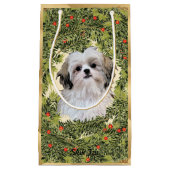 Petit Sac Cadeau Shih Tzu Wreath (Devant)