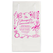 Petit Sac Cadeau Showgirl Era Bachelorette Party Survival Kit (Devant)