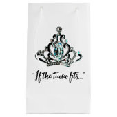 Petit Sac Cadeau "Si le Tiara tient..." (Devant)