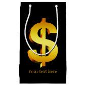 Petit Sac Cadeau Signe cool Casino Money (Devant)