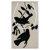 Petit Sac Cadeau Silhouette Audubon IV (Dos)