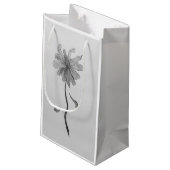 Petit Sac Cadeau Simple Marguerite (Dos Angle)