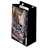 Petit Sac Cadeau Singapour embrassé par le soleil (Dos Angle)