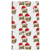 Petit Sac Cadeau Singe hilare Emoji d'amusement - Monkey la (Dos)