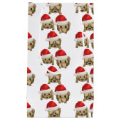 Petit Sac Cadeau Singe hilare Emoji d'amusement - Monkey la (Devant)