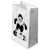 Petit Sac Cadeau Skateboard Panda (Dos Angle)