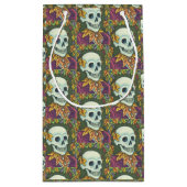 PETIT SAC CADEAU SKELETON GOTHIC GENTLEMAN SKULL HALLOWEWEWEEN CADE (Dos)