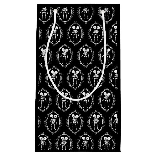 Petit Sac Cadeau Skeleton Siamese Twins (Devant)