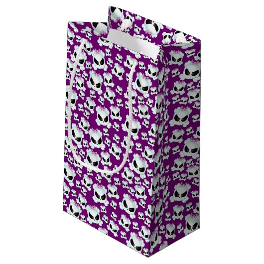 Petit Sac Cadeau Skullz Girly (Dos Angle)