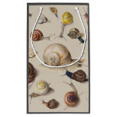 Petit Sac Cadeau Snail Slug Garden Pet Gastropod Botanical Snails (Dos)