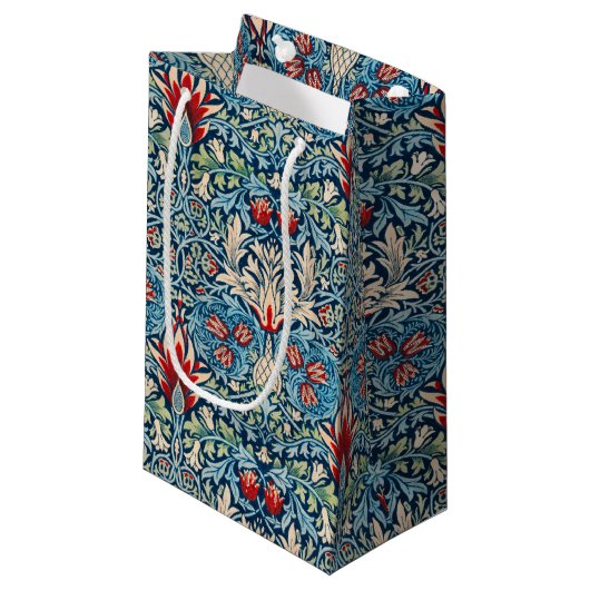 Petit Sac Cadeau Snakeshead, William Morris (Devant Angle)