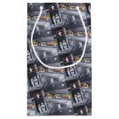 Petit Sac Cadeau Snow Town Painting by Alfred Fox (Dos)