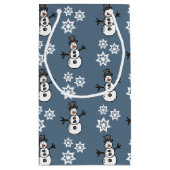 Petit Sac Cadeau Snowman (Dos)