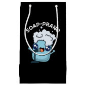 Petit Sac Cadeau Soap-prano Funny Soprano Soprano Soap Pun Dark BG (Devant)
