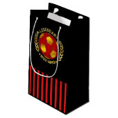 Petit Sac Cadeau Soccer Crest Design (Dos Angle)
