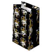 Petit Sac Cadeau Soirée décorative gothique (Dos Angle)