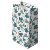 Petit Sac Cadeau soirée thé mignon carrelée (Dos Angle)