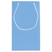 Petit Sac Cadeau Solid Pastel Blue Classic Baby Shower Boy (Dos)
