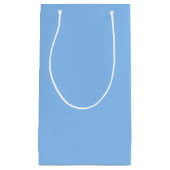 Petit Sac Cadeau Solid Pastel Blue Classic Baby Shower Boy (Devant)