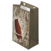 Petit Sac Cadeau Sonnet maritime IV (Devant Angle)