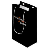 Petit Sac Cadeau Sophisticated Soulful Holidays (Devant Angle)