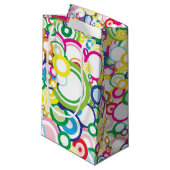 Petit Sac Cadeau Sort de cercles vifs (Devant Angle)