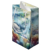 Petit Sac Cadeau Sous le Baby shower marin (Devant Angle)