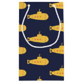 Petit Sac Cadeau Sous-marin jaune (Dos)
