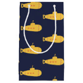 Petit Sac Cadeau Sous-marin jaune (Devant)