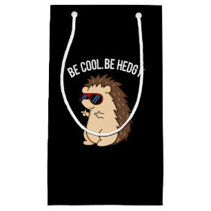 Petit Sac Cadeau Soyez Cool Soyez Héristique Funny Hedgehog Pun Dar