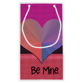 Petit Sac Cadeau Soyez le coeur réfléchi de Valentine (Dos)