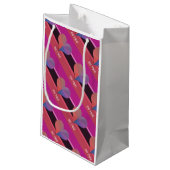 Petit Sac Cadeau Soyez le coeur réfléchi de Valentine (Dos Angle)