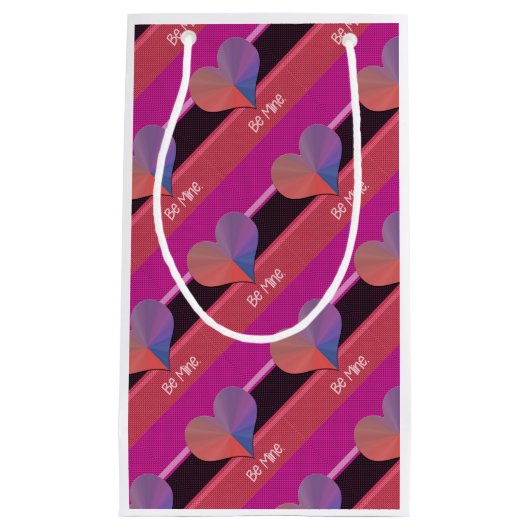 Petit Sac Cadeau Soyez le coeur réfléchi de Valentine (Devant)