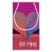 Petit Sac Cadeau Soyez le coeur réfléchi de Valentine (Dos)